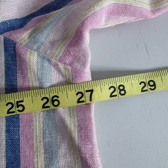 Jones & Co Jones New York Plus Size Linen Tunic Top Shirt Blouse - Picture 10 of 12